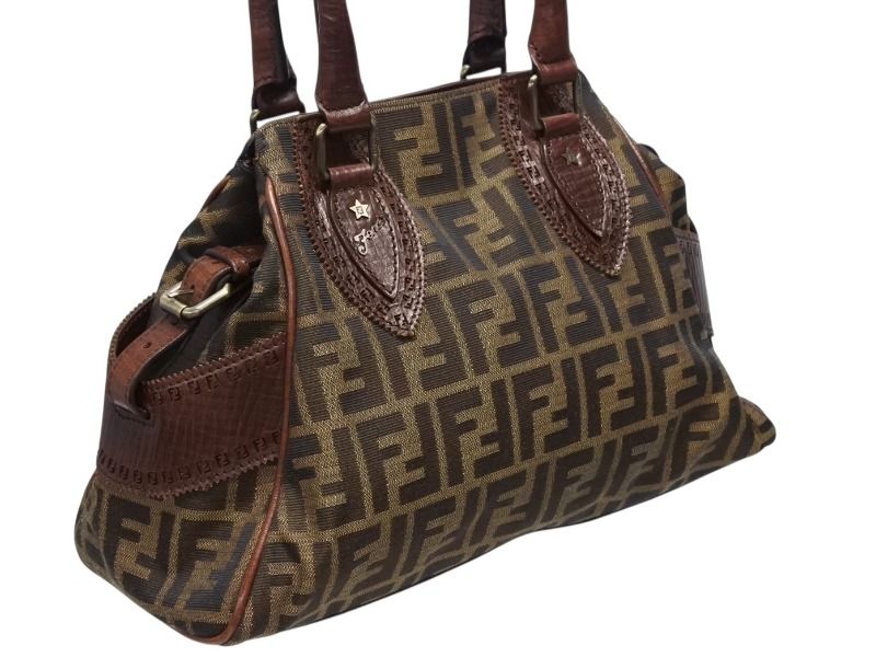 ハンドバッグ ブラウン