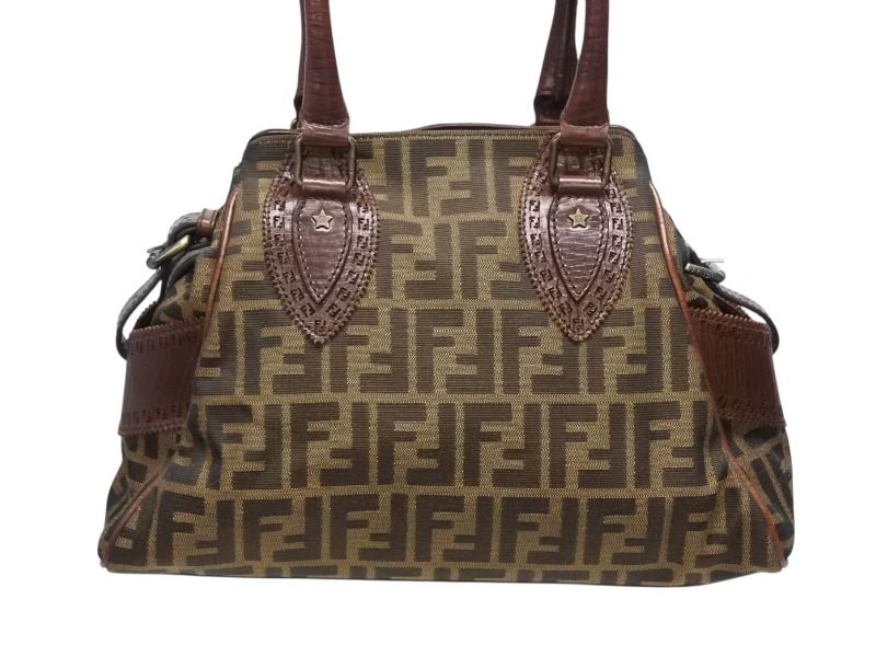 ハンドバッグ ブラウン