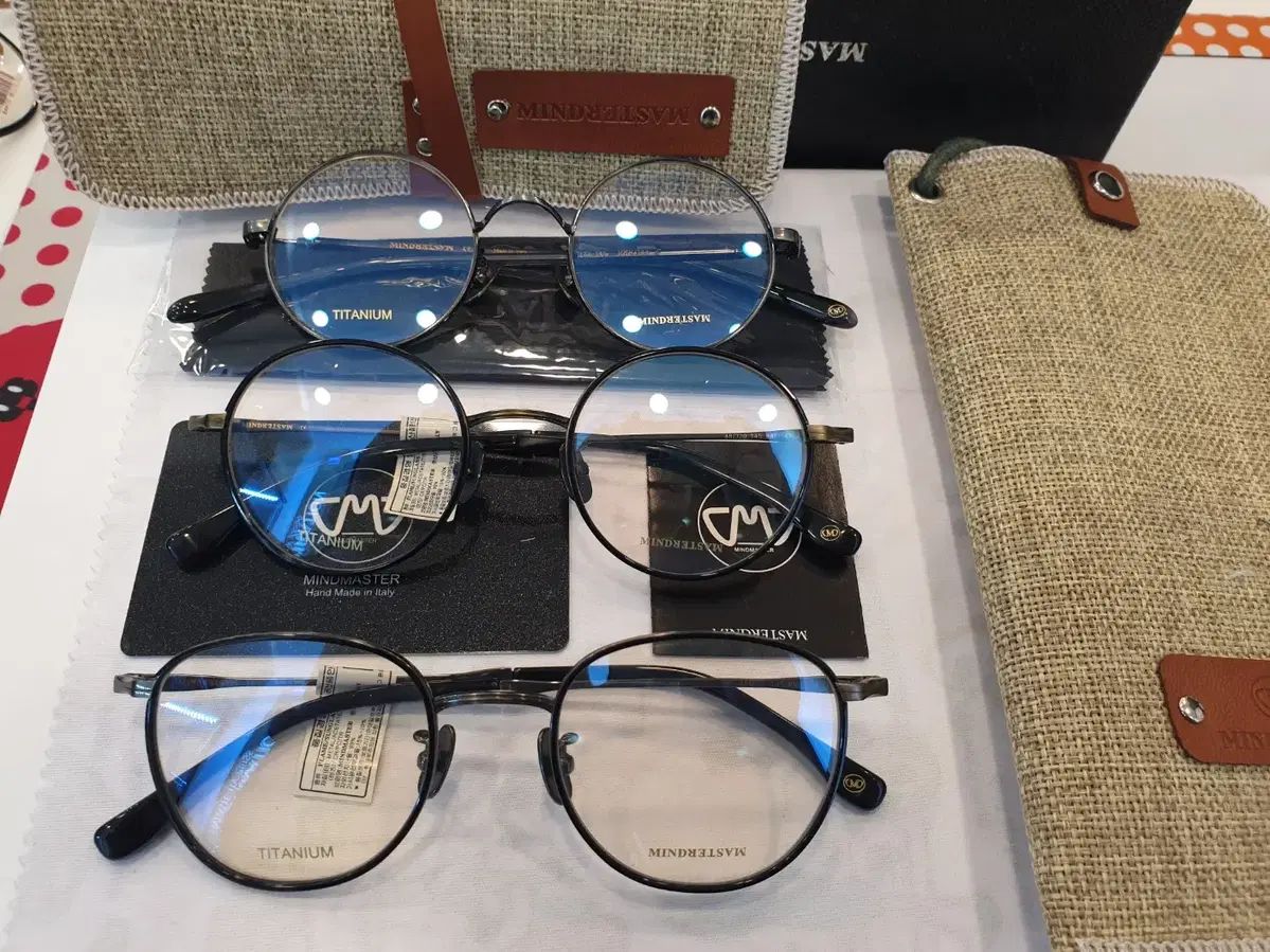 ブランドメガネ マインドマスター チタンメガネ