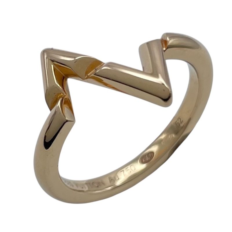 ルイ ヴィトン LOUIS VUITTON ヴォルトアップサイドダウンリング ピンクゴールド Au750 ジュエリー