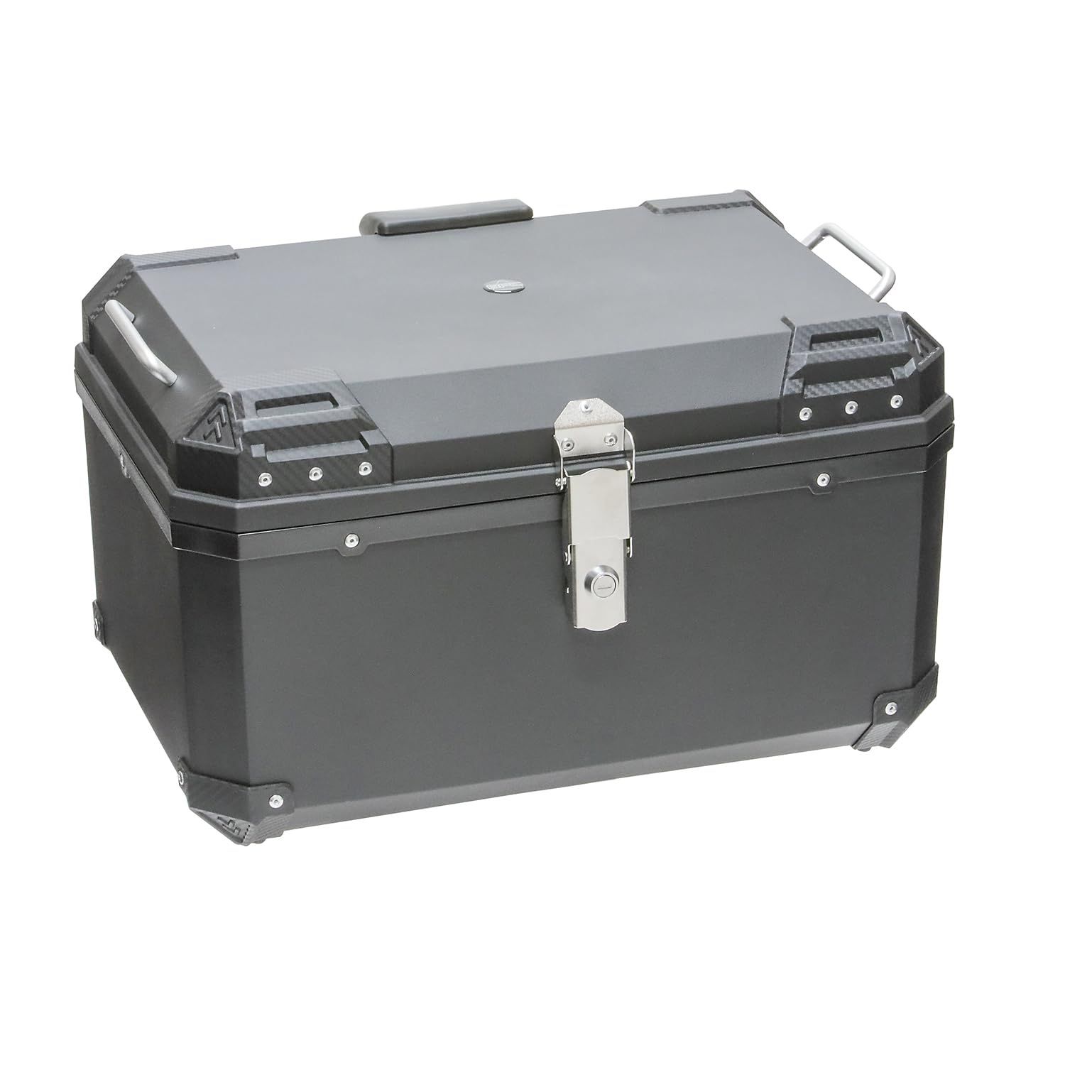 リアボックス 68L BPCリアボックス トップケース バックレスト スクエア ツーリング 旅行 収納 ブラック 黒