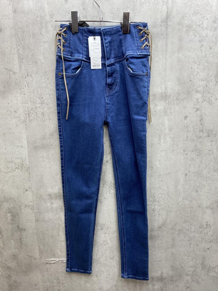 Noela ノエラ スキニー デニムパンツ sizeS インディゴブルー レディース