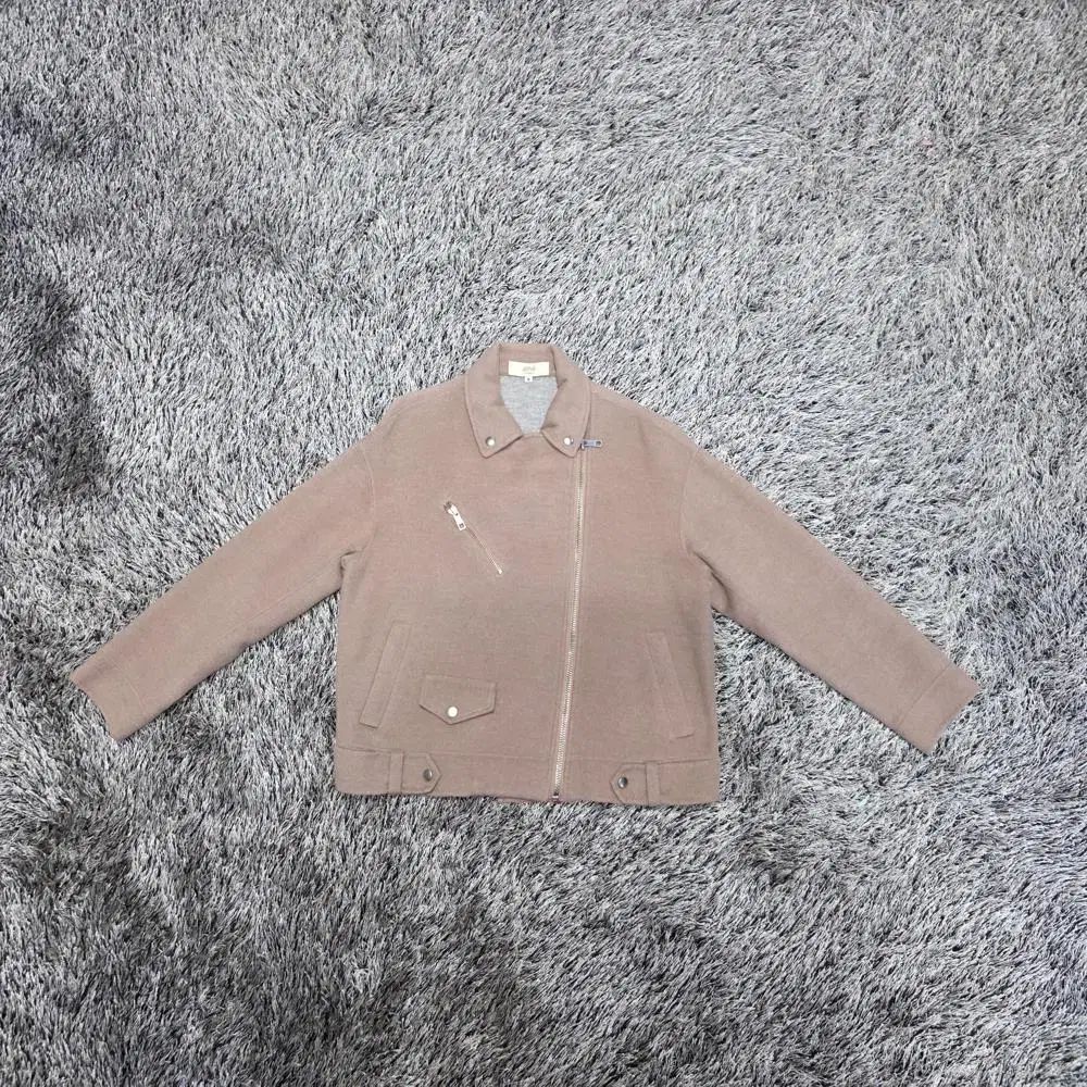 アッテ ジップアップ アンゴラ ウールジャケット レディース 38 JP 260