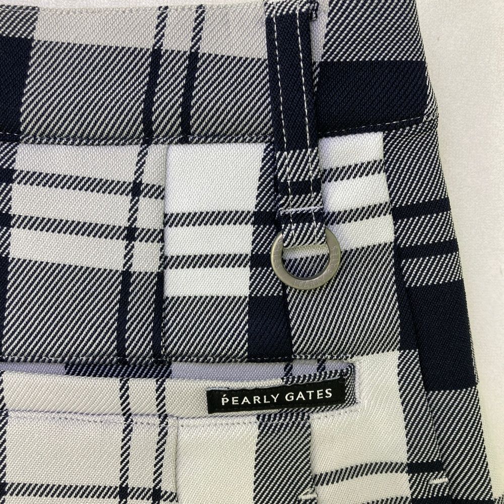 サイズ 1 PEARLY GATES パーリーゲイツ モデル ストレッチ スカート バックプリーツ チェック柄 グレー系 240101548374 ゴルフウェア レディース ストスト LLC-HASEGAWATOSO_COM