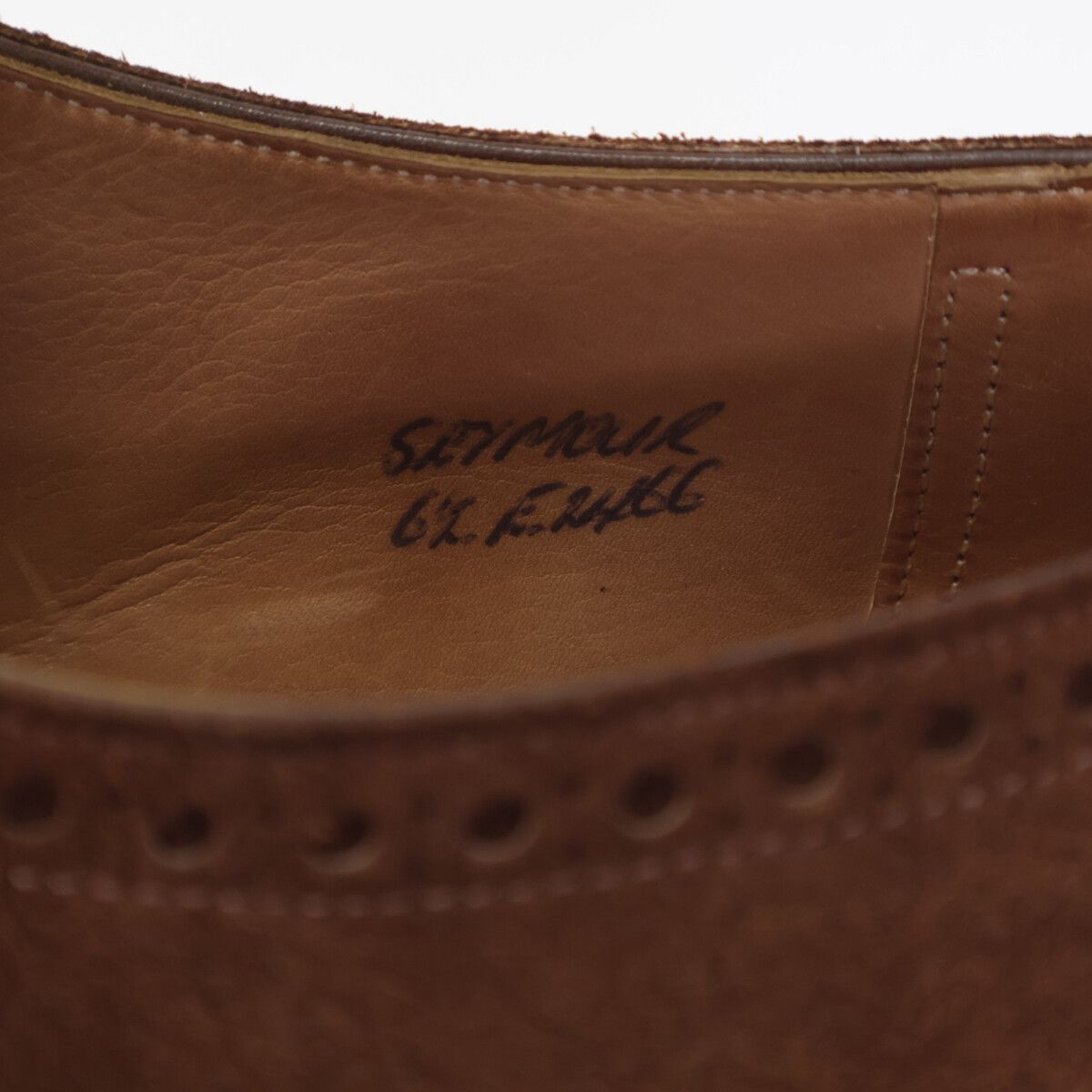 [着用数回 美品] John Lobb ジョンロブ Seymour セイモア JOHN LOBB ジョンロブ SEYMOUR セイモア スエードセミブローグレザー