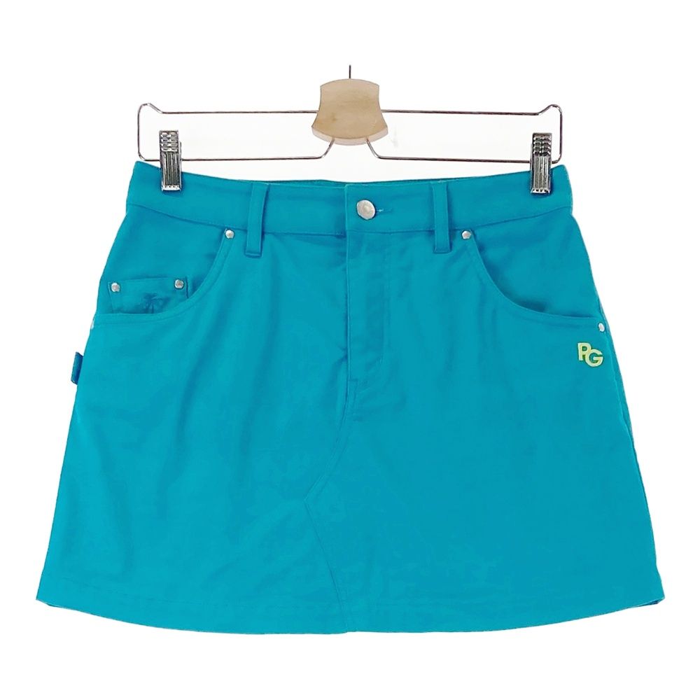 サイズ 1 PEARLY GATES パーリーゲイツ モデル ストレッチ スカート ブルー系 240101548377 ゴルフウェア レディース ストスト
