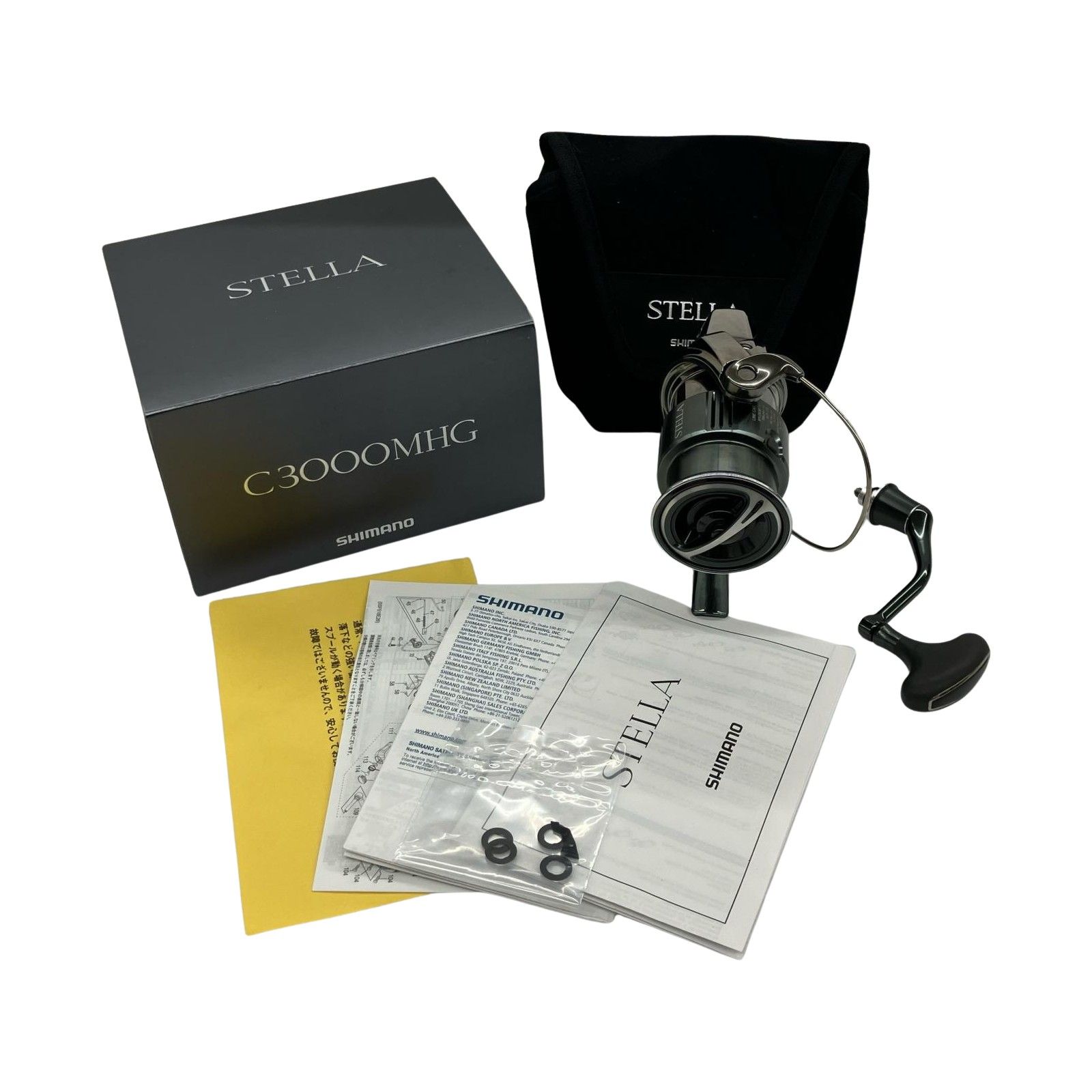 σσSHIMANO シマノ スピニングリール ステラ C3000MHG 程度A 箱 取説付 043917