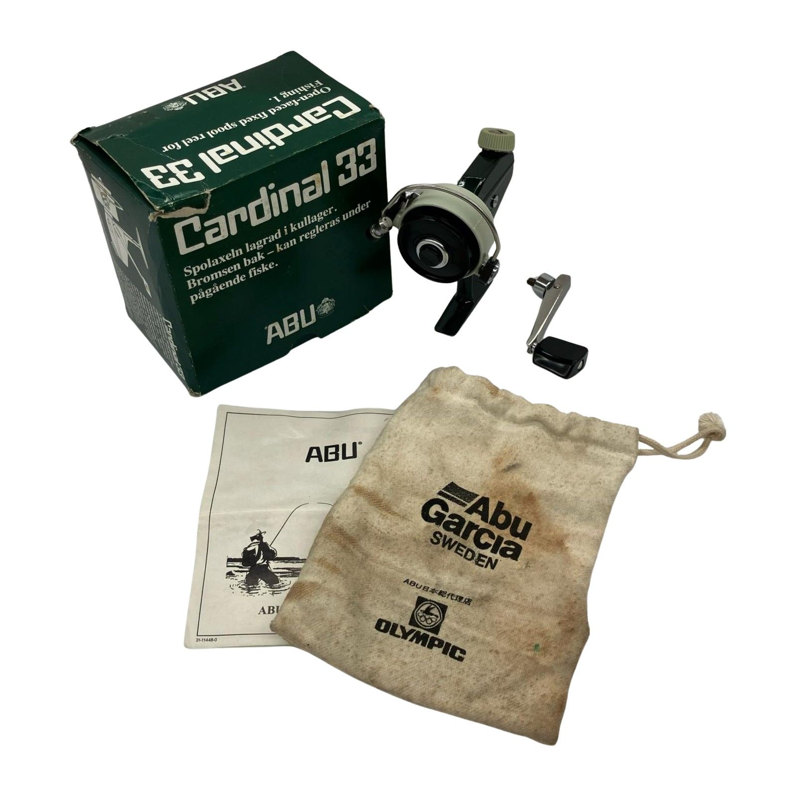 σσABU スピニングリール 復刻 カーディナル33 程度B