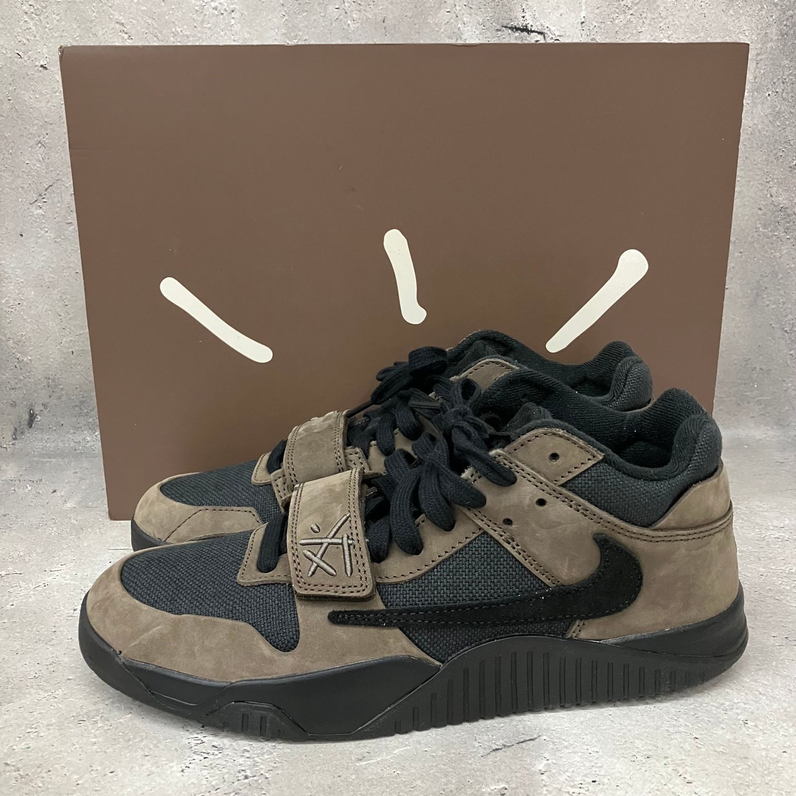 Travis Scott × Nike Jordan Jumpman Jack TR CJ1 T-Rexx Black and Dark Mocha ﾄﾗｳﾞｨｽｽｺｯﾄ × ﾅｲｷ ｼﾞｮｰﾀﾞﾝ A99JC094700 f216