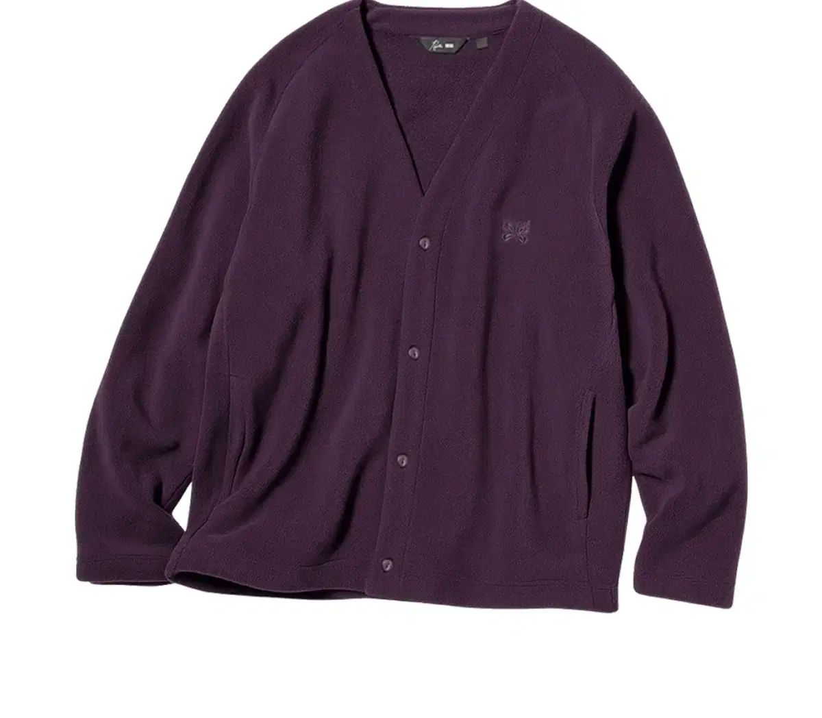  ユニクロ NEEDLES ブラック グレー パープル L ジョガーパンツ スウェットパンツ パンツ