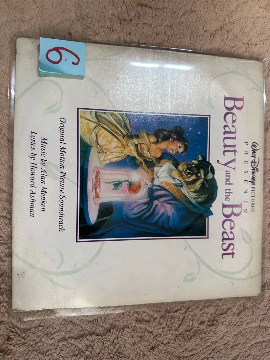 Disney ディズニー 美しさを込めて 獣 OST LP ソウルのアルバム 1992 年 販売します