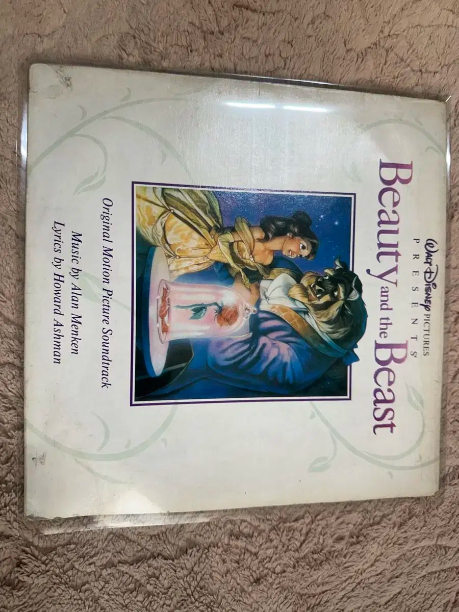 Disney ディズニー 美しさを込めて 獣 OST LP ソウルのアルバム 1992 年 販売します