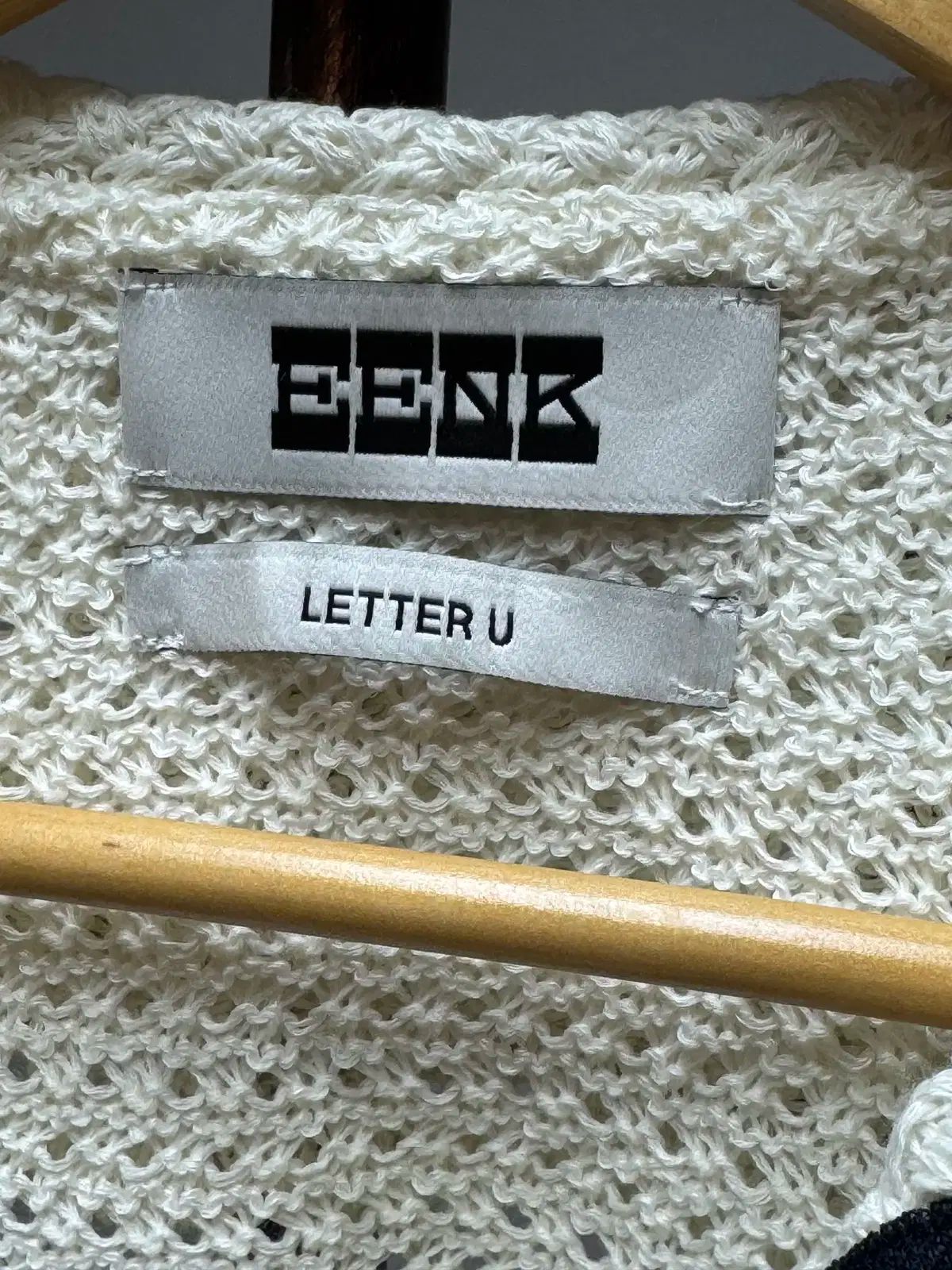 EENK インク LETTER PROJECT ニット ベスト A 92
