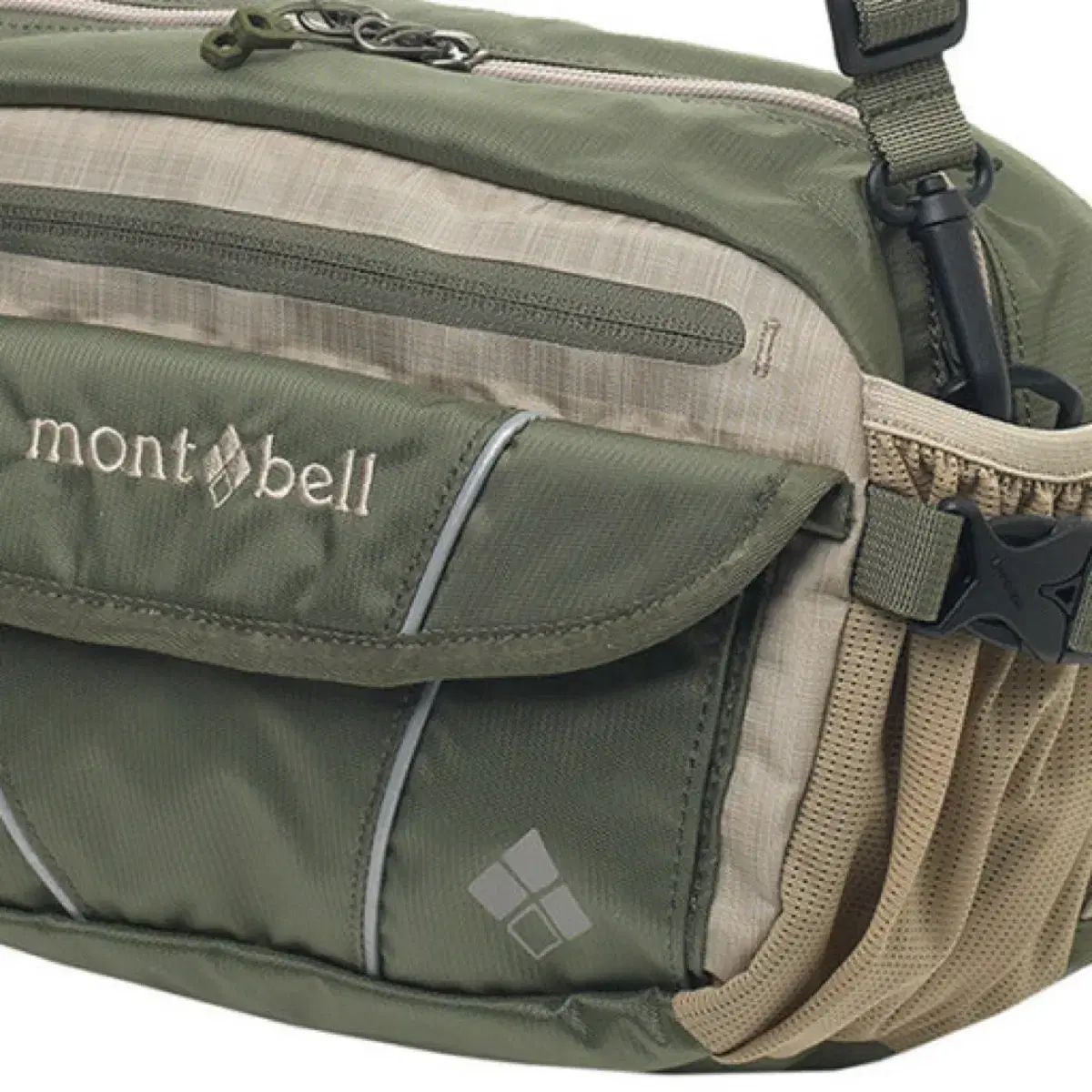 モンベル ヒップバッグ DARK KHAKI