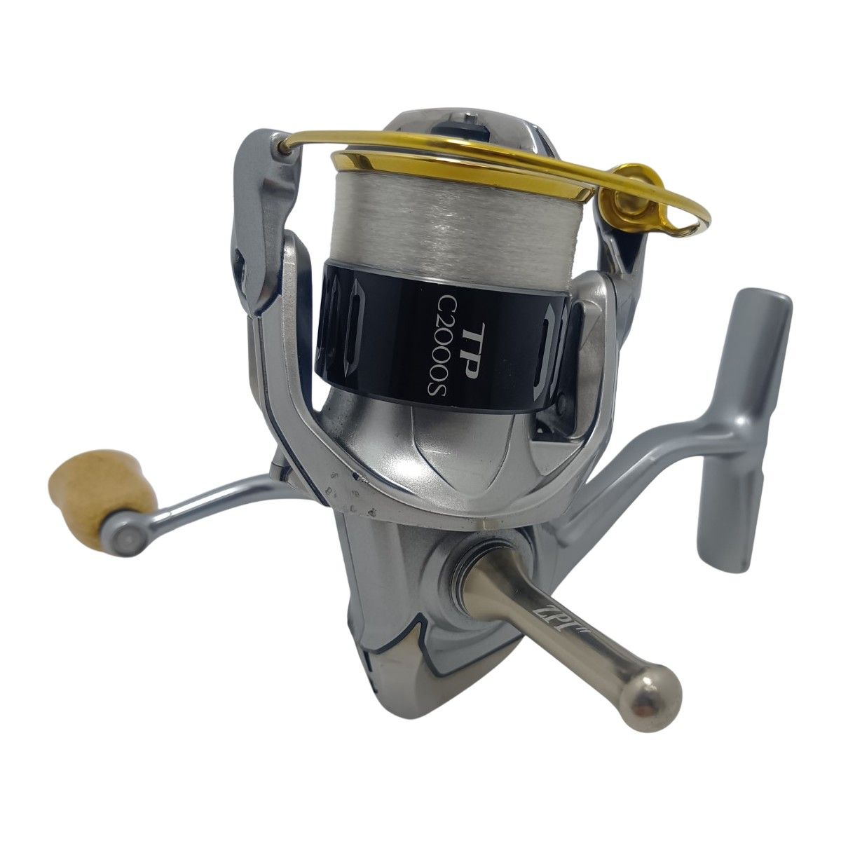 SHIMANO シマノ 15ツインパワー C2000HGS 程度B ZPIリールスタンド ハンドルノブ社外製 03365