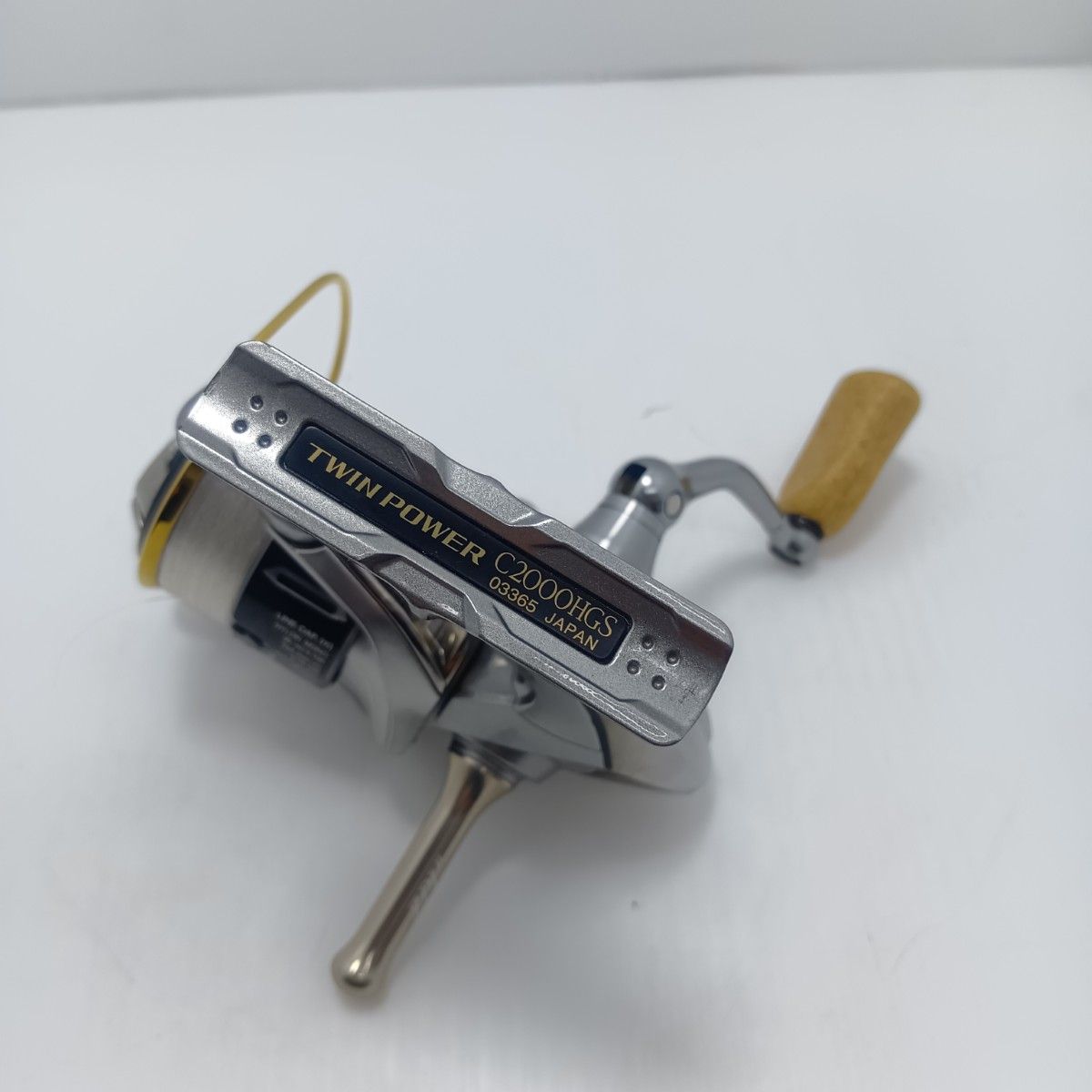 SHIMANO シマノ 15ツインパワー 程度B ZPIリールスタンド ハンドルノブ社外製 03365