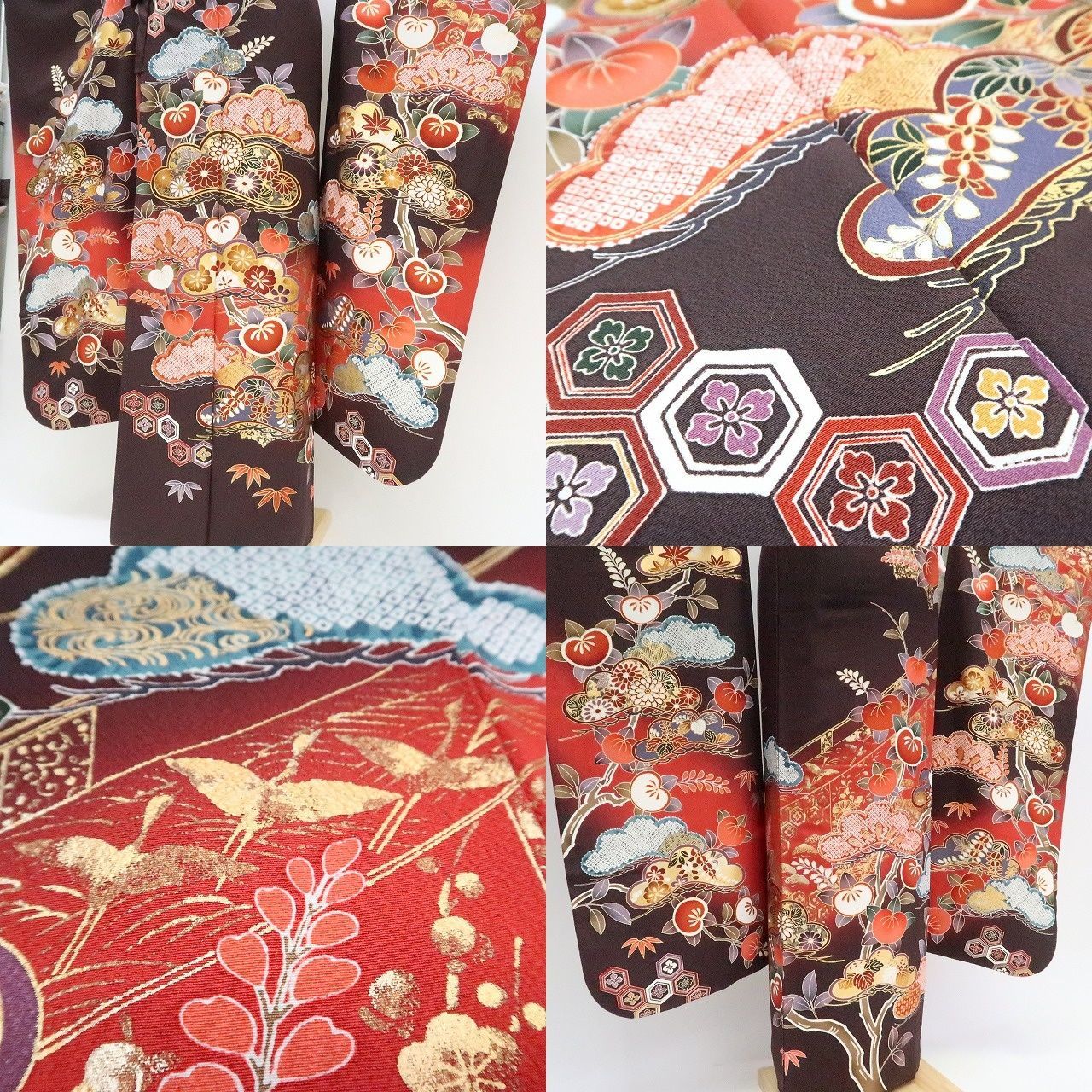 古典柄 手縫い仕立て