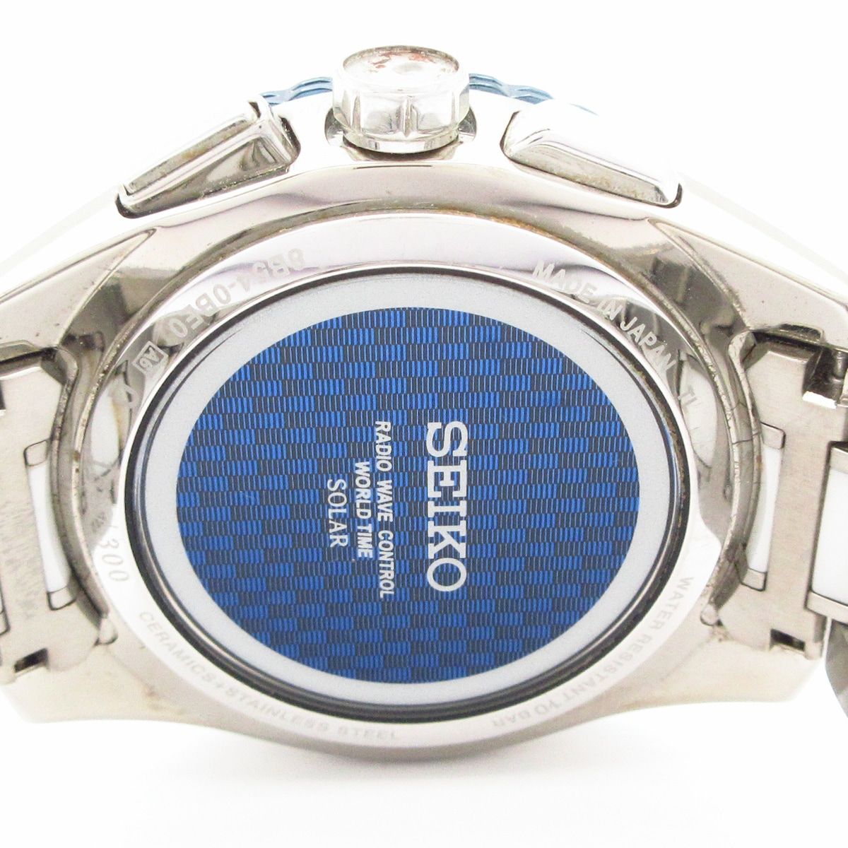 SEIKO(セイコー) 腕時計 BRIGHTZ(ブライツ) 8B54-0BE0 メンズ 7Pブルー  