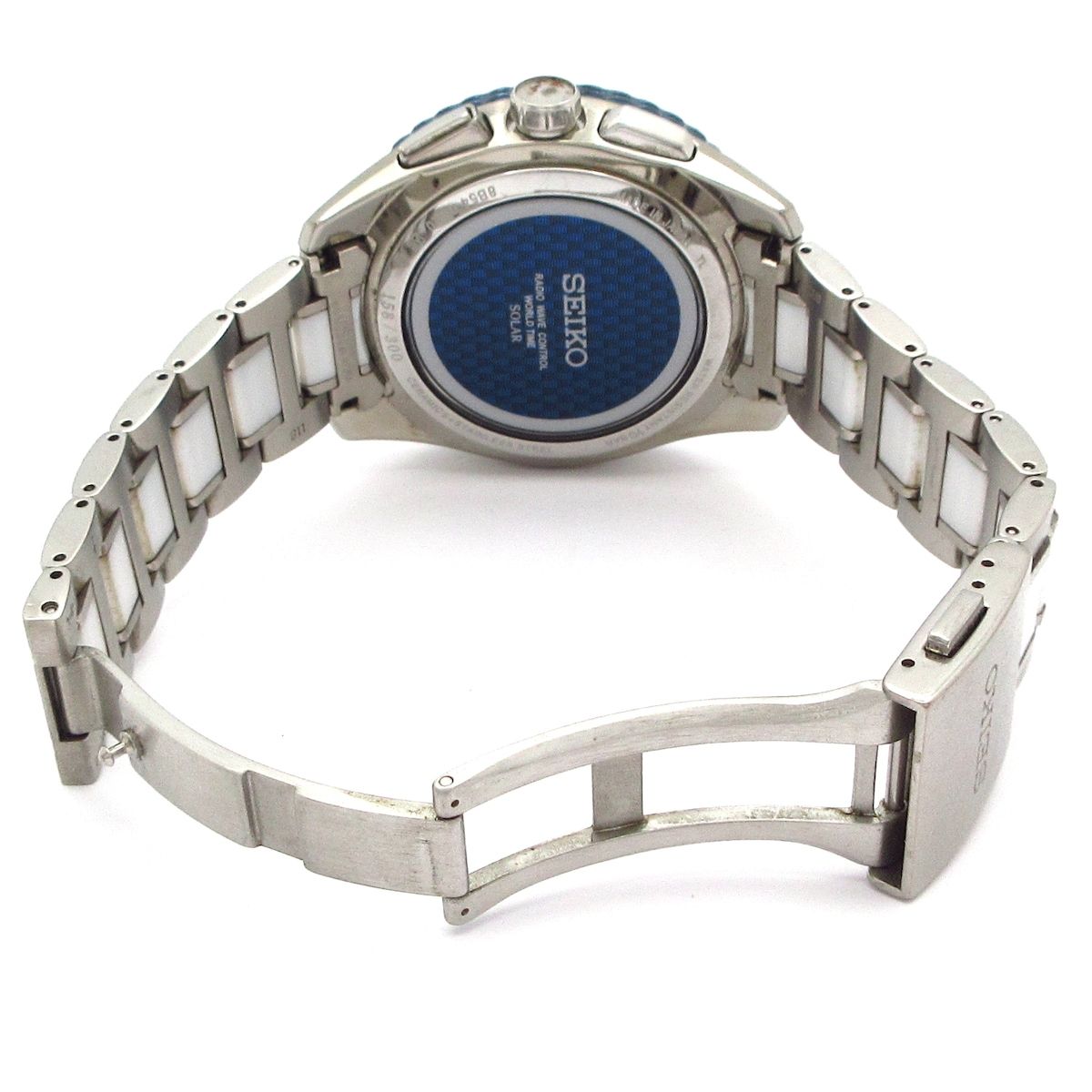 SEIKO(セイコー) 腕時計 BRIGHTZ(ブライツ) 8B54-0BE0 メンズ 7Pブルー  