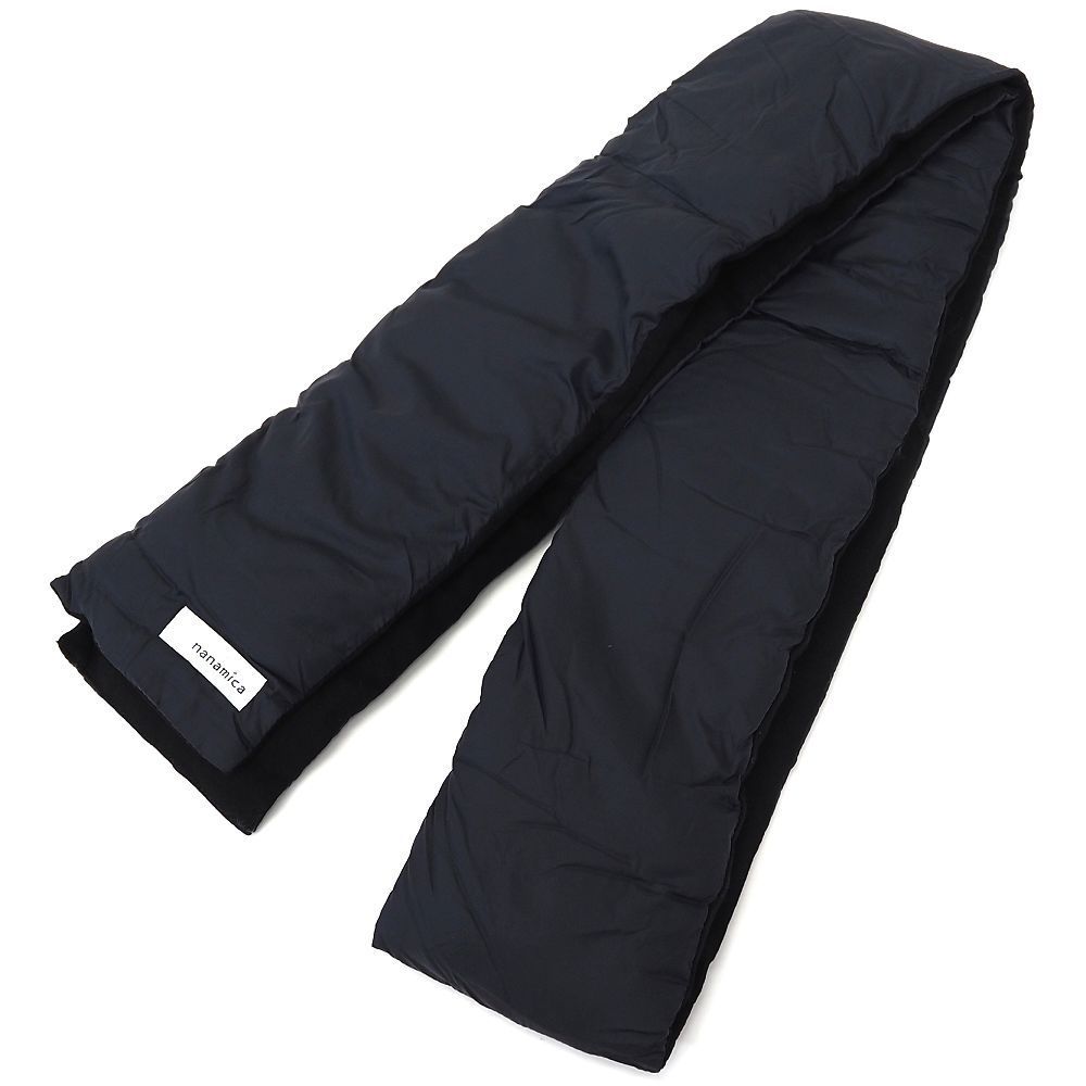 nanamica Down Muffler リバーシブル ダウン マフラー ブラック SUKF250 ナナミカ メンズ 5P1 J06470 KOV01