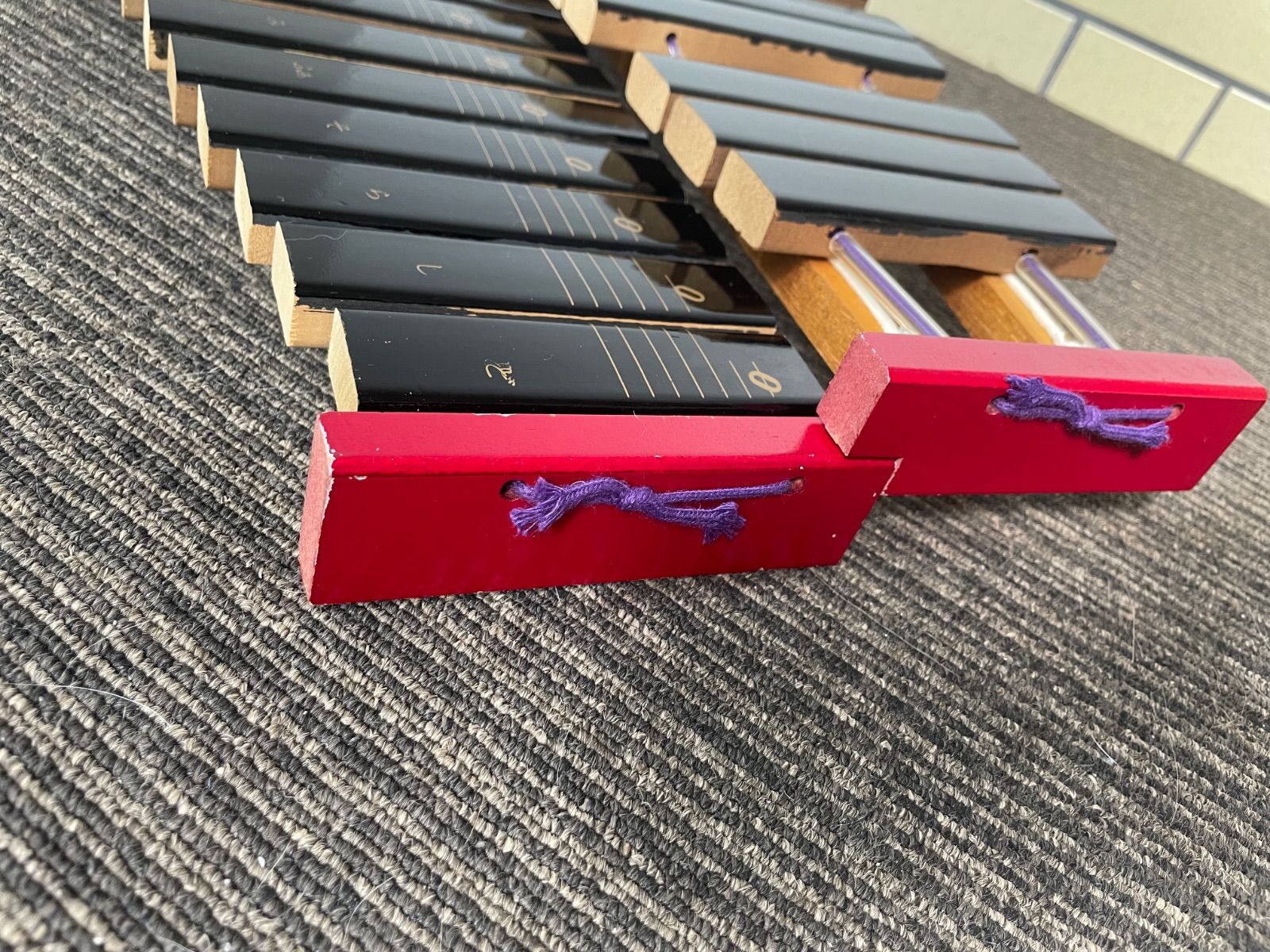 美品】KAWAI シロホン カリン 卓上木琴 30音