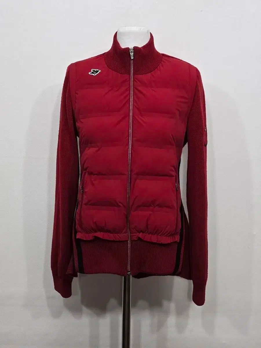 90 レディース パーリーゲイツ 防風 ニット ダウン ジャケット