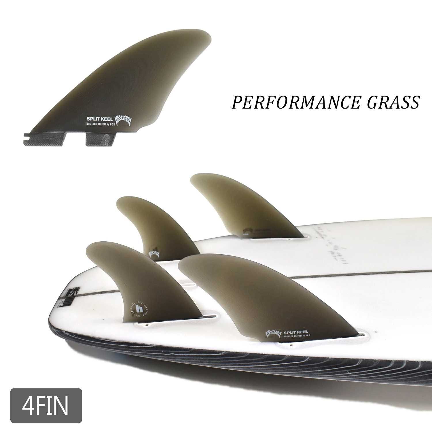 ムラスポ FCS 2 エフシーエスツー MB SPLIT KEEL QUAD FIN スプリット キールクワッド FMBK PG 02 MDQSR サーフィン フィン