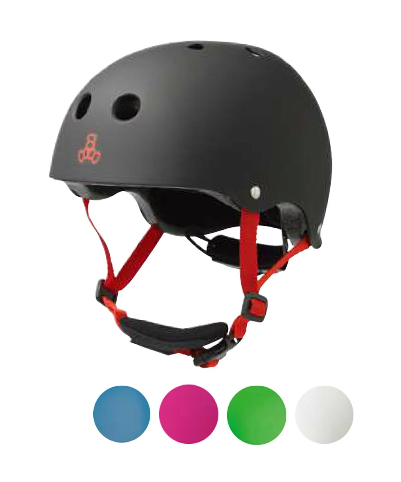 ムラスポ公式 スケートボード ヘルメット triple eight トリプル エイト LIL8 YOUTH HELMETS