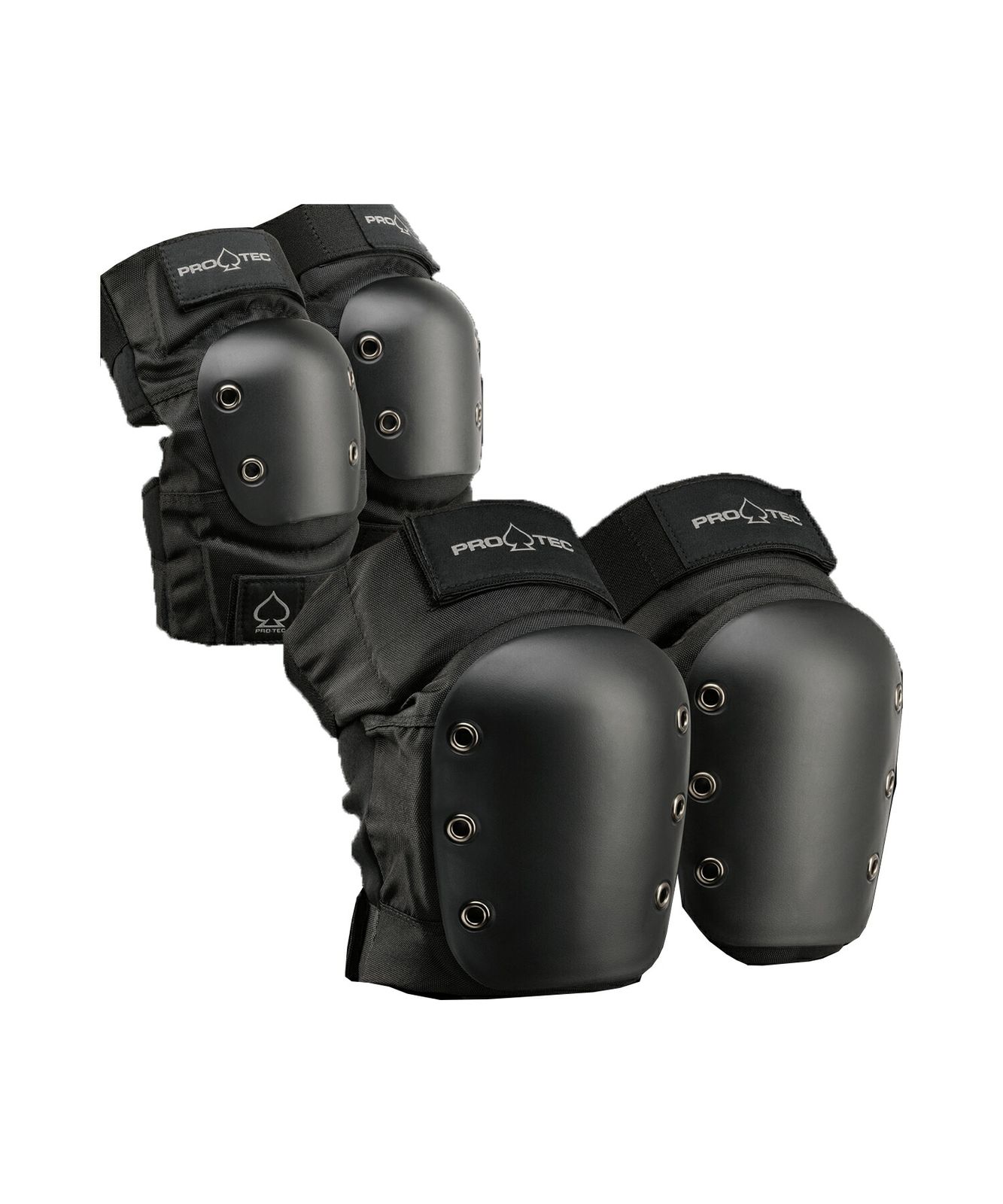 ムラスポ公式 スケートボード プロテクター PROTEC プロテック KNEE ELBOW PAD SET OPEN BACK KK I7