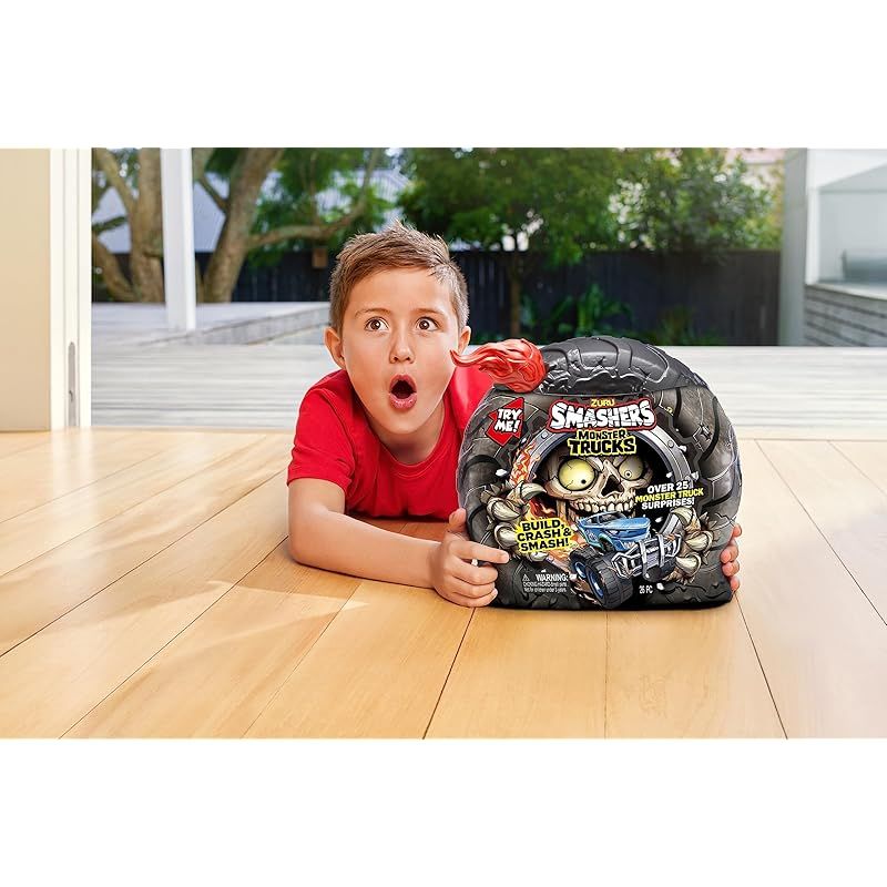 Surprisesコレクタブルモンスタートラックサプライズスマッシュスライムサンドコンパウンドディスカバリー