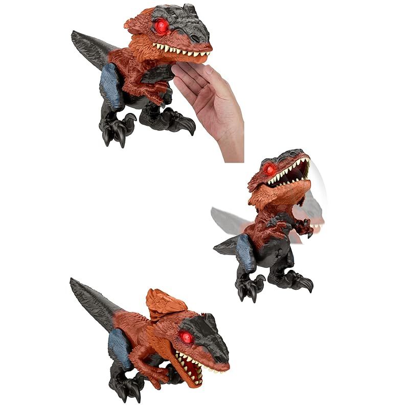 彡マテル ジュラシックワールド WORLD 新たなる支配者 スーパーアクション! ベビー ピロラプトル 全長 約54 恐竜 おもちゃ 5才 GWD 70 1