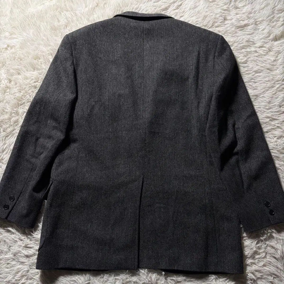 ブルックスブラザーズ DARK GREY ヘリンボーン ジャケット KANDAIZUMI_COM