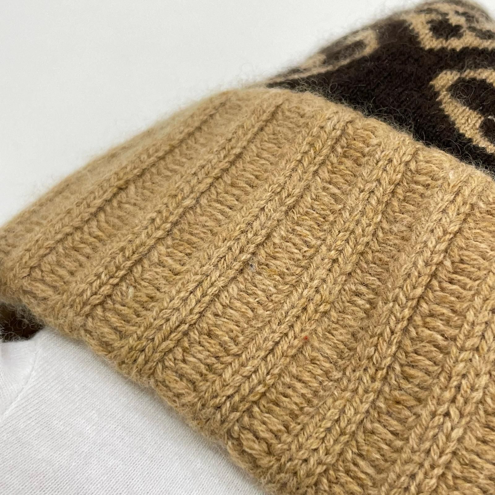 モノグラム ニットキャップ