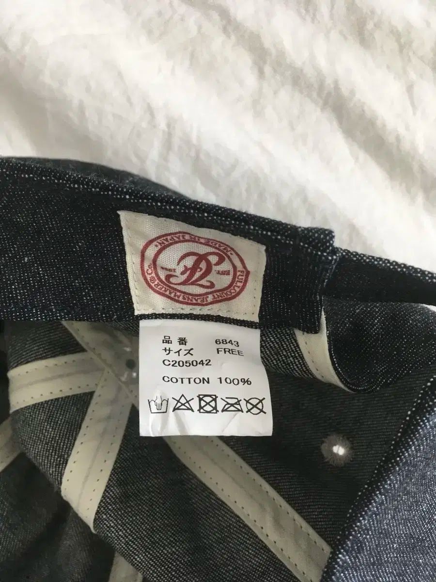 FULLCOUNT フルカウント デニム ベースボールキャップ F字 刺繍 帽子