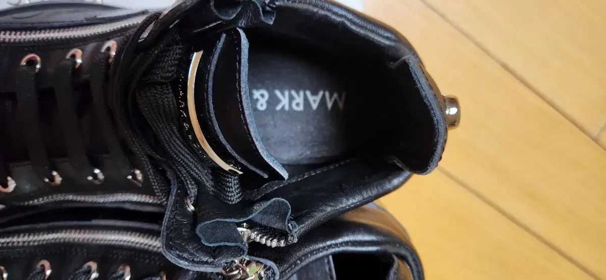 MARK - LONA マークアンドロナ レディース ゴルフシューズ ブラック ハイトップ スニーカー 235 LLC-HASEGAWATOSO_COM