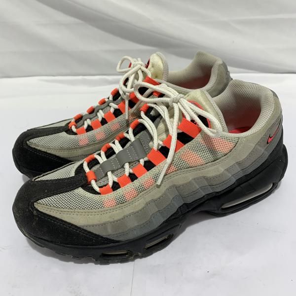 NIKE AIR MAX 95 White Solar Red サイズ27.5cm 609048-106 ナイキ エア マックス 19