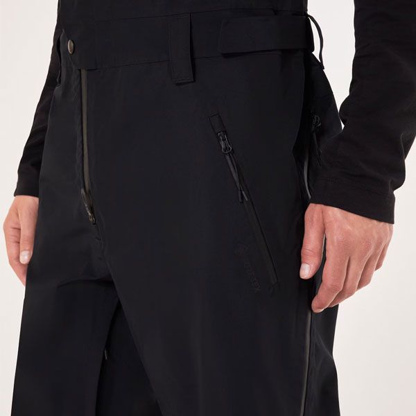 25-26 オークリー アンバウンドゴアテックスビブ OAKLEY UNBOUND GORE-TEX SHELL BIB スノーボード ウエア パンツ 25-26-PT-OAK ブラックアウト ぺブル XS S M L XL