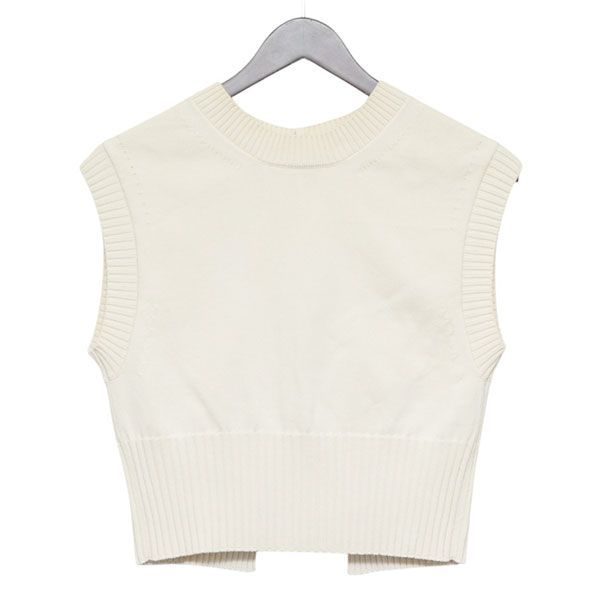 AURALEE オーラリー 2025 SS DRY COTTON KNIT VEST コットンニットベスト