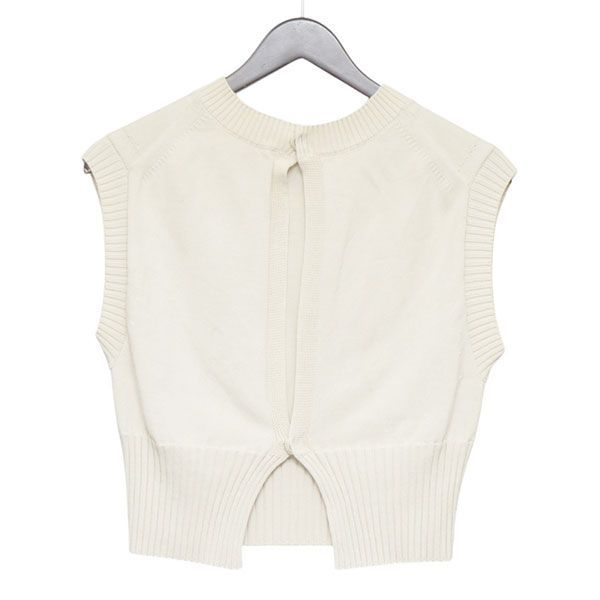 AURALEE オーラリー 2025 SS DRY COTTON KNIT VEST コットンニットベスト