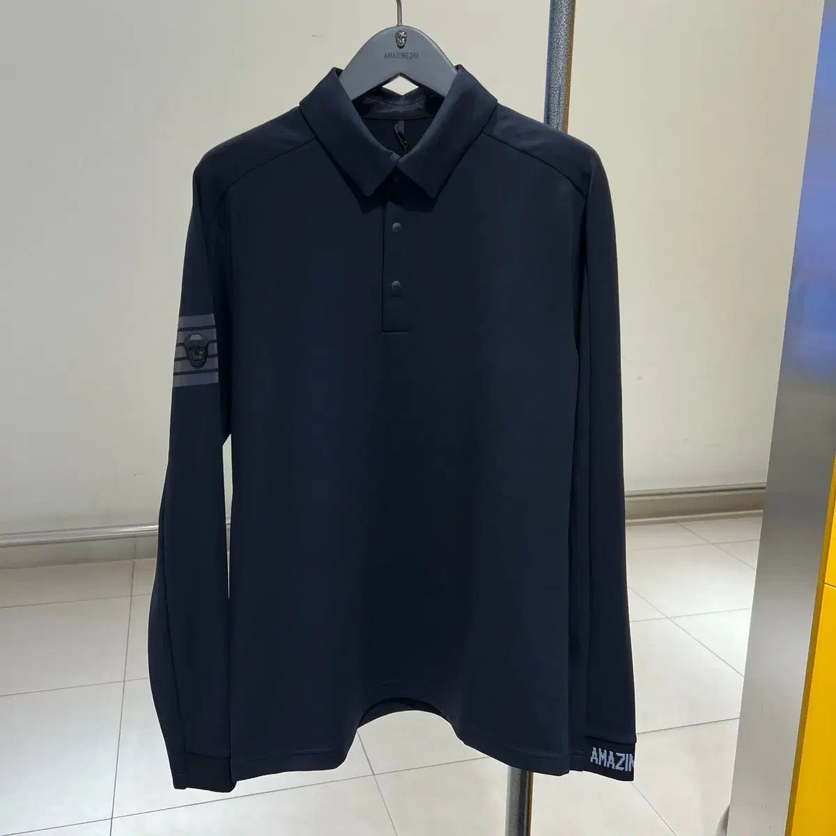 アメイジングクリー メンズゴルフ 長袖Tシャツ LLC-HASEGAWATOSO_COM