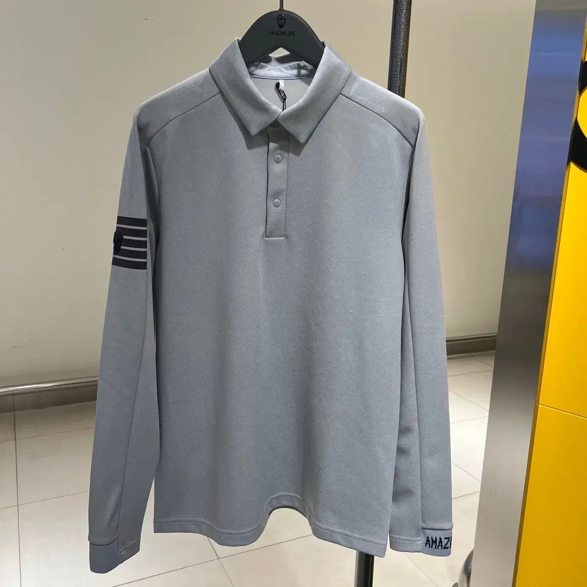 アメイジングクリー メンズゴルフ 長袖Tシャツ