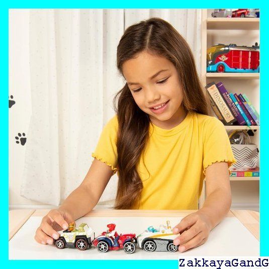 パウパトロール トゥルーメタル クラシック ミニカー ダイキャスト ビークル 3個 セット Paw Patrol ケント エベレスト トラッカー 91