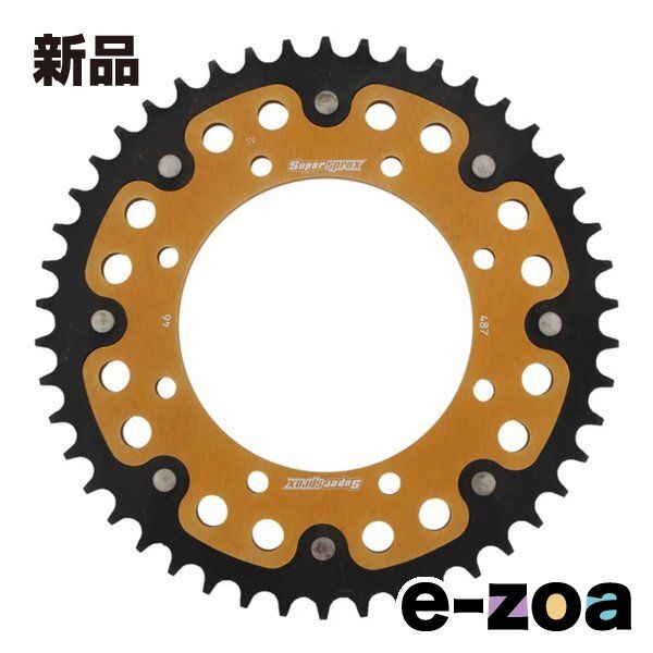 Supersprox スーパースプロックス SPX REAR STEALTH 487-46T GLD RST-48746-GLD 2534520