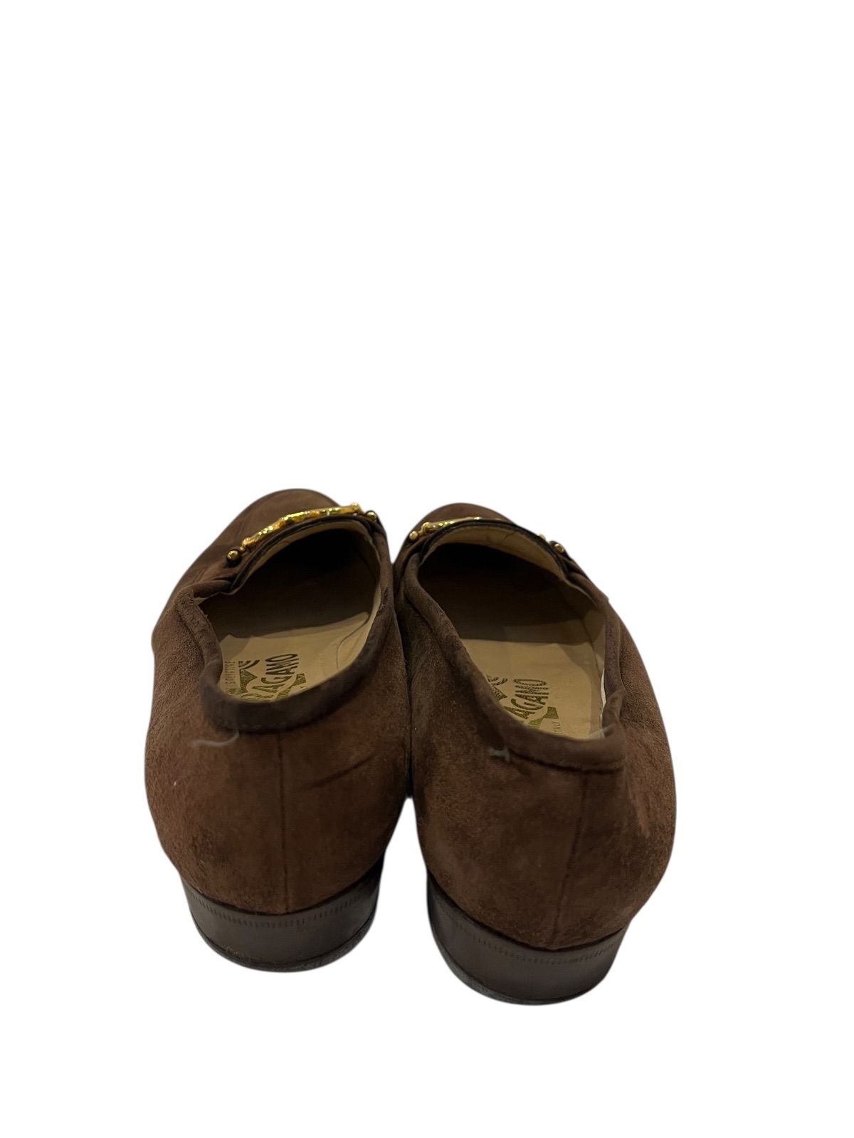 Z1562Salvatore Feragamo サルヴァトーレフェラガモ スエード