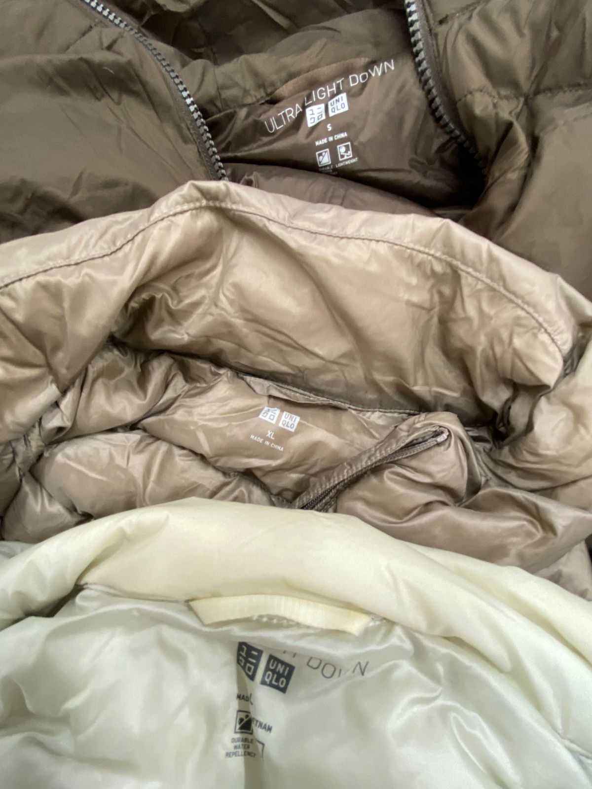 S194 レディース ユニクロダウン おまとめ 12点 ジップアップ ライトダウン GULLKHAN_COM