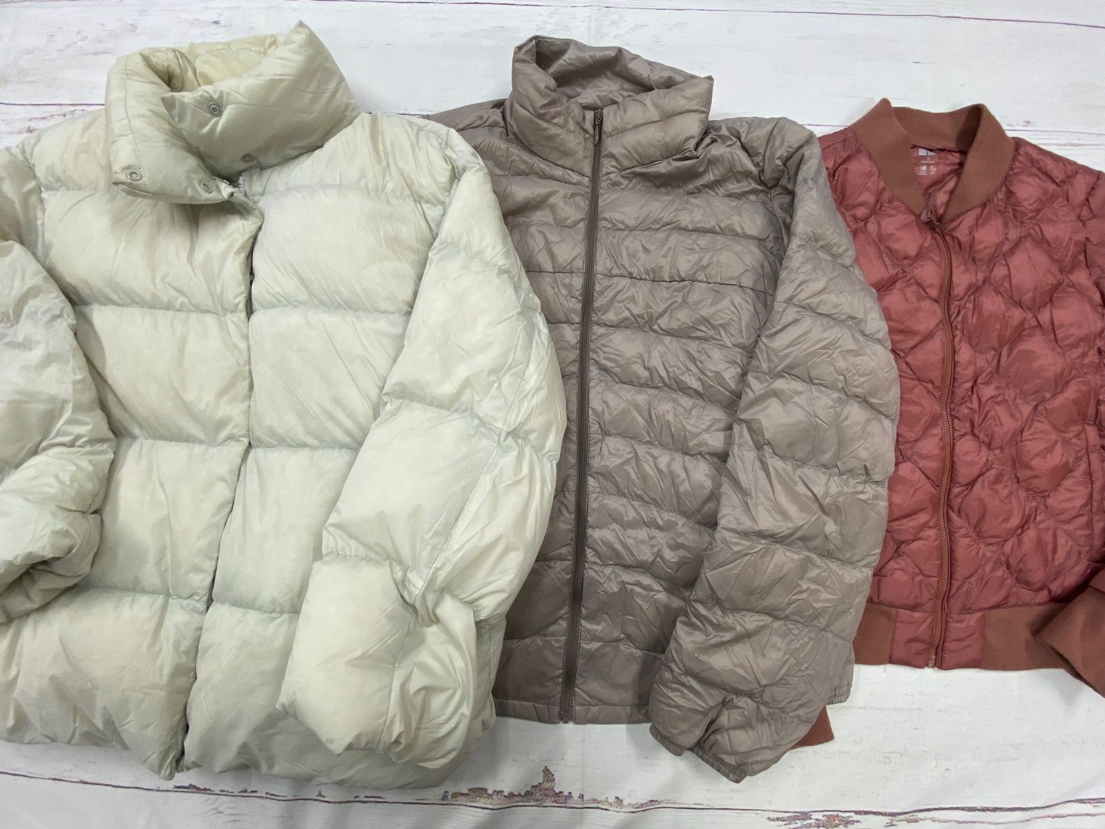 ジップアップ ライトダウン