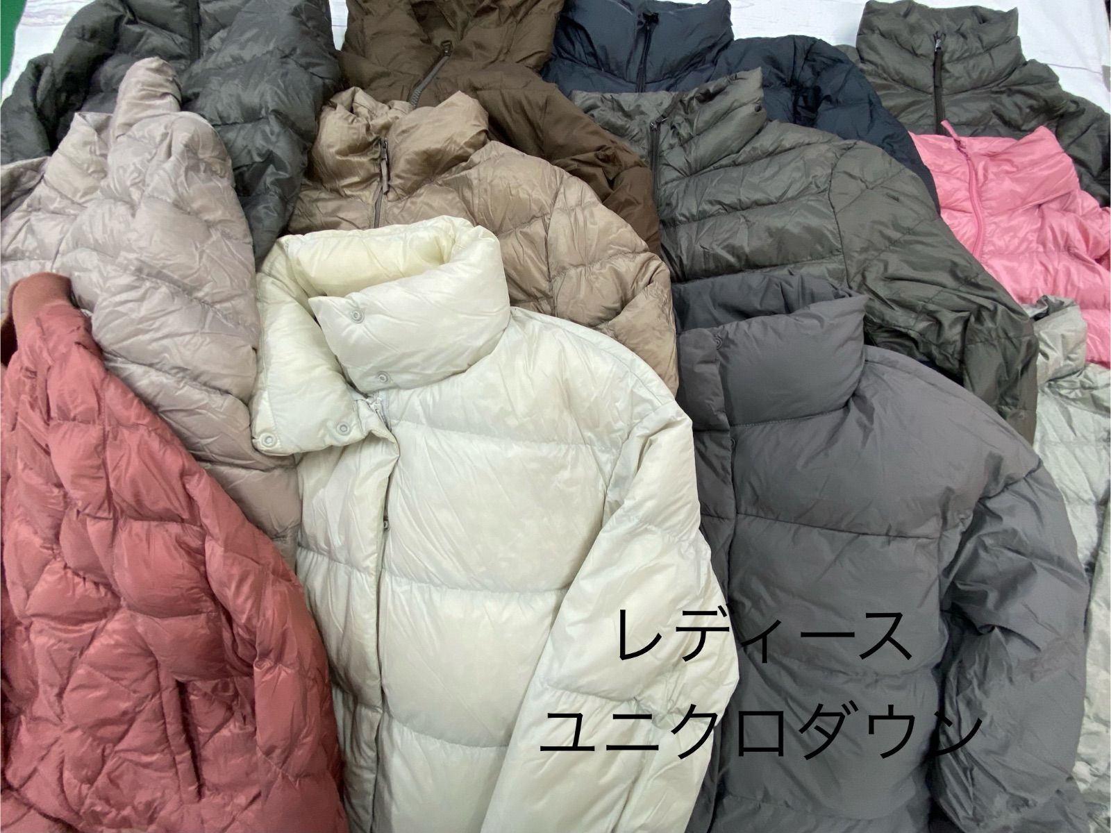 S194 レディース ユニクロダウン おまとめ 12点 ジップアップ ライトダウン