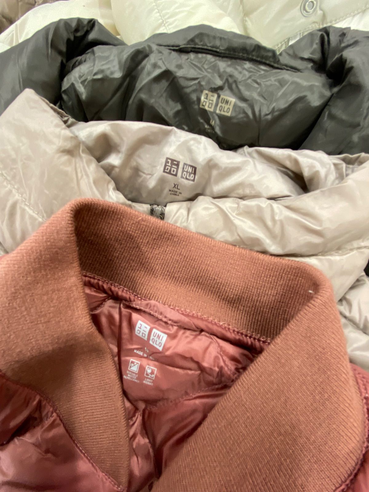 S194 レディース ユニクロダウン おまとめ 12点 ジップアップ ライトダウン