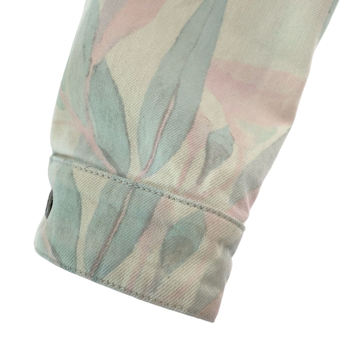 CHANEL シャネル ボタニカル ココマーク サイズ36 ピンク パステル シルバー金具 デニム P62659V48435 デニムジャケット 505959 GULLKHAN_COM