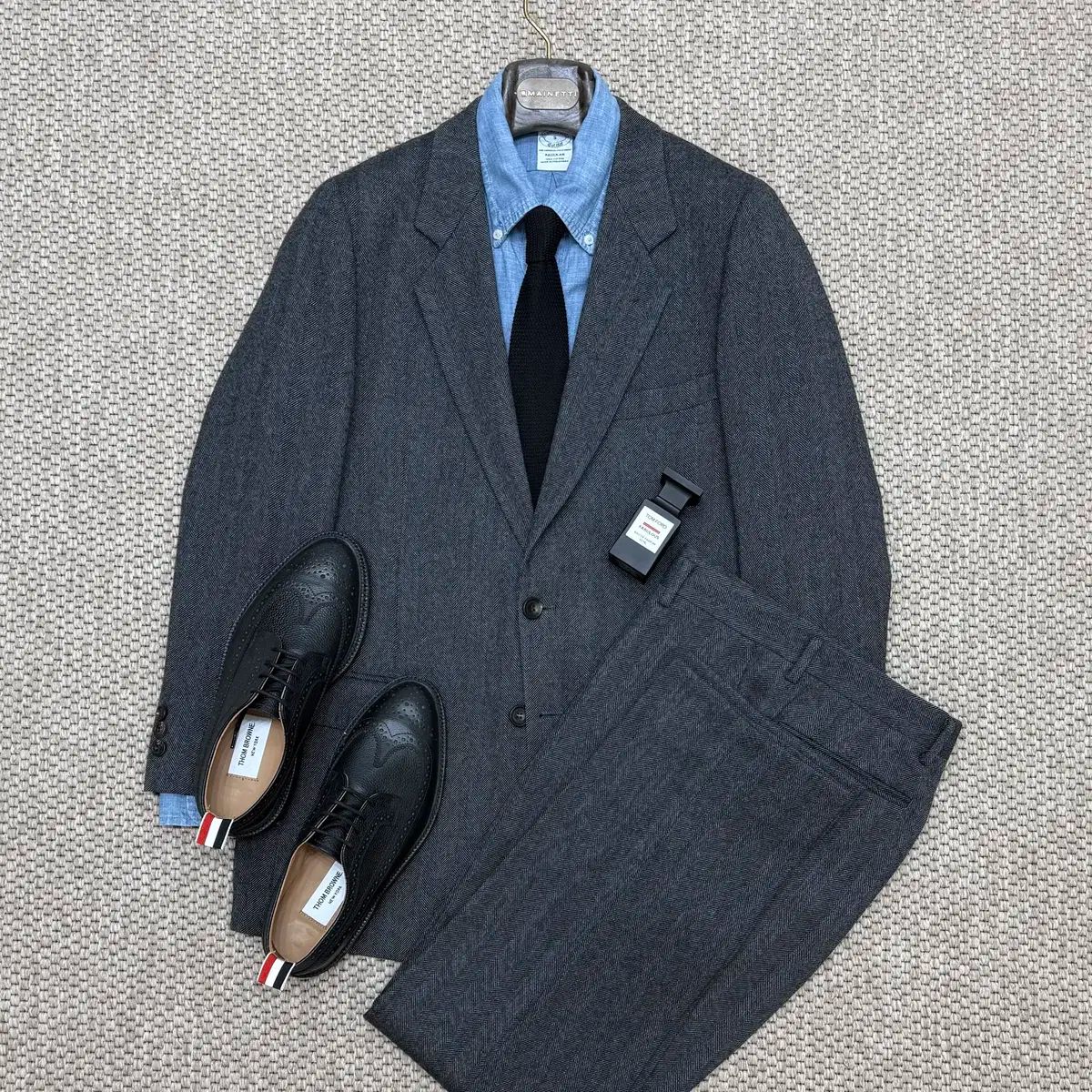 ヘリンボーン ツイード